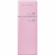 SMEG Frigorífico 2 puertas  FAB30LPK5. Cíclico. Rosa. Clase D